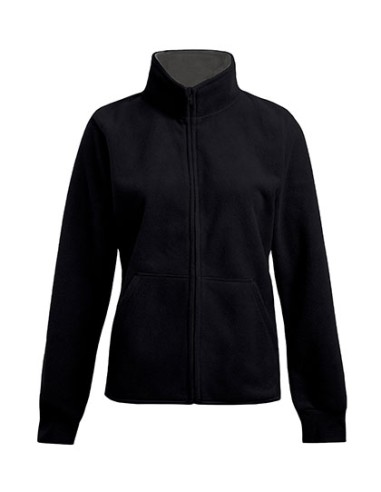 P-7985-Womens Double Fleece Jacket